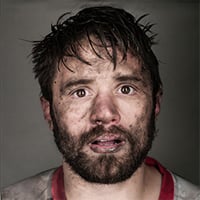 Josh Huskin: Before & After Rugby Portraits